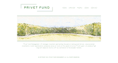 Desktop Screenshot of privetfund.com